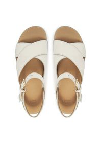 Ugg Sandały W Aubrey Ankle Strap 1169650 Écru. Materiał: skóra #5
