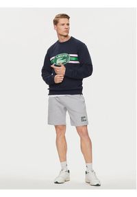 Lacoste Szorty sportowe GH8019 Szary Regular Fit. Kolor: szary. Materiał: bawełna. Styl: sportowy #5