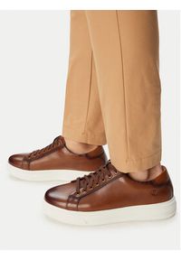 Clarks Sneakersy Goswell Tie 26186561 Brązowy. Kolor: brązowy. Materiał: skóra #7