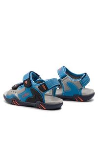 CMP Sandały Kids Alphard Hiking Sandal 39Q9614 Niebieski. Kolor: niebieski. Materiał: skóra #4