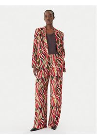 LOLA CASADEMUNT Marynarka M2 Concrete Jungle MS2602013 Kolorowy Regular Fit. Materiał: syntetyk. Wzór: kolorowy #5