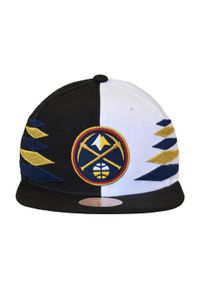 Czapka z daszkiem Mitchell & Ness NBA Diamond Cut Denver- HHSS1093-DNUYYPPPBKWH. Kolor: biały, czarny, wielokolorowy