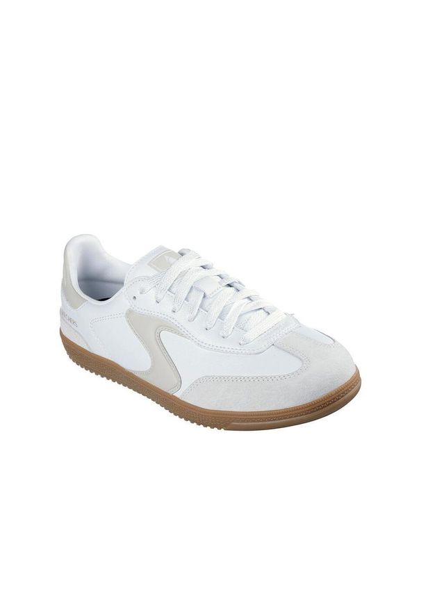 skechers - Buty damskie SKECHERS Hotshot Kickoffnatural. Kolor: biały