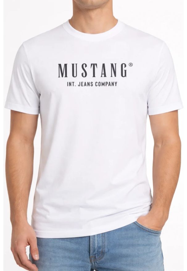 Męski T-Shirt Mustang Style Alex General White 1017996 2045