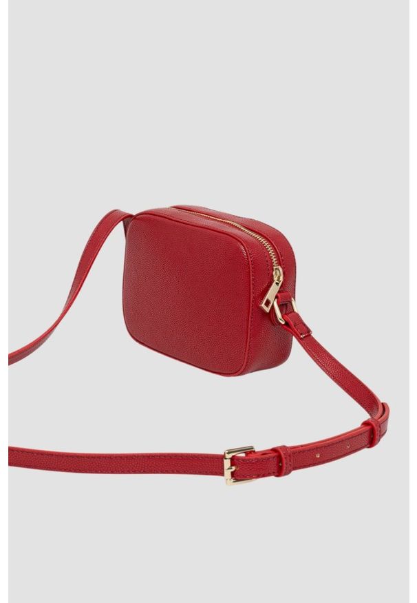Valentino by Mario Valentino - VALENTINO Czerwona torebka Divina Camera Bag. Kolor: czerwony. Styl: elegancki, casual