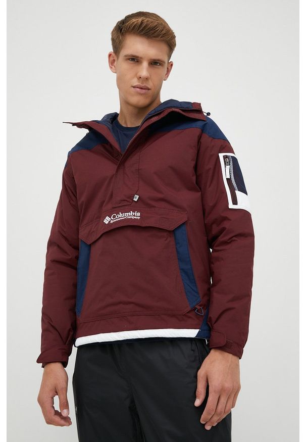 columbia - Columbia kurtka 1698431-615. Kolor: czerwony. Materiał: materiał