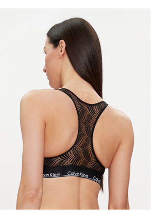 Calvin Klein Underwear Biustonosz top 000QF7708E Czarny. Kolor: czarny. Materiał: syntetyk