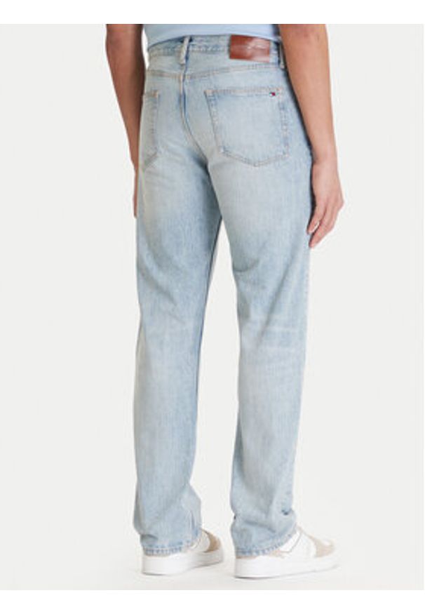 TOMMY HILFIGER - Tommy Hilfiger Jeansy Dover MW0MW42331 Niebieski Straight Fit. Kolor: niebieski