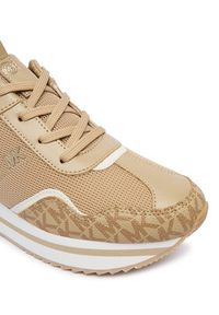 MICHAEL Michael Kors Sneakersy Raina 43T6RNFS1D Beżowy. Kolor: beżowy. Materiał: skóra #5