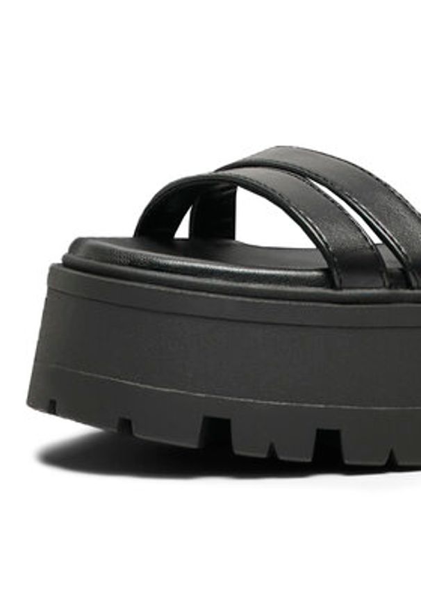 ONLY Shoes Sandały Onlmercery-1 15319625 Czarny. Kolor: czarny. Materiał: skóra