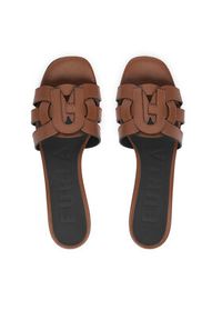 Furla Klapki Cilindro YL25CIL Y62000 AL 03B00 Brązowy. Kolor: brązowy. Materiał: skóra #3