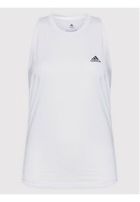 Adidas - adidas Koszulka techniczna Run Icons HK9137 Biały Relaxed Fit. Kolor: biały. Materiał: syntetyk. Sport: bieganie