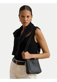 Lauren Ralph Lauren - LAUREN RALPH LAUREN Torebka 431982184002 Czarny. Kolor: czarny. Materiał: skórzane #1