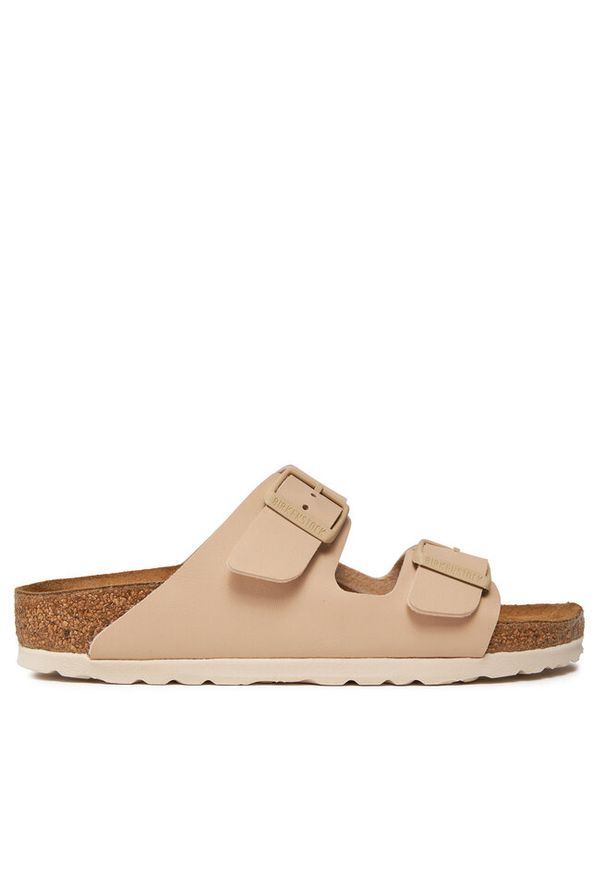 Klapki Birkenstock. Kolor: beżowy