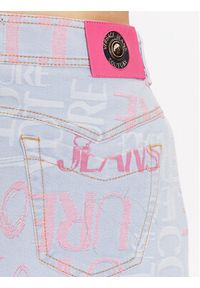 Versace Jeans Couture Spódnica mini 74HAE855 Niebieski Regular Fit. Kolor: niebieski. Materiał: bawełna #3