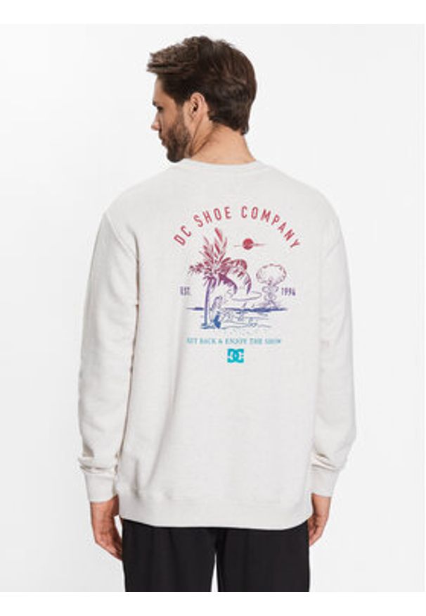 DC Shoes Bluza ADYSF03105 Szary Regular Fit. Kolor: szary. Materiał: bawełna
