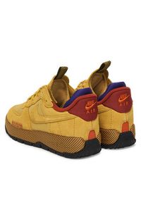 Nike Sneakersy Air Force 1 Wild FB2348 700 Żółty. Kolor: żółty. Materiał: skóra, zamsz. Model: Nike Air Force #3