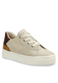 GANT - Gant Sneakersy Avona Sneaker 27531158 Brązowy. Kolor: beżowy. Materiał: skóra #3