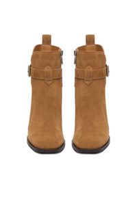 Badura Botki EO-VIV-1 Brązowy. Kolor: brązowy. Materiał: zamsz, skóra #4