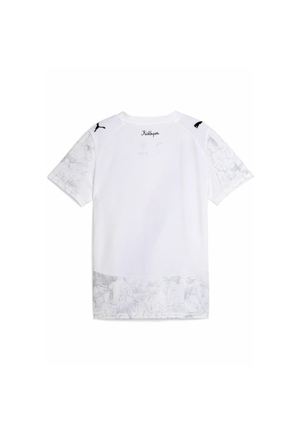 Puma - Młodzieżowa koszulka KIDSUPER × MANCHESTER CITY PUMA. Kolor: biały, wielokolorowy, czarny