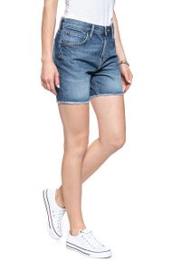 Lee - DAMSKIE SPODENKI LEE BOYFRIEND SHORT FLICK DARK L37NLJKA. Materiał: jeans #3