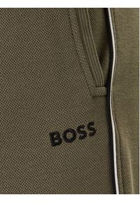 BOSS Dres 50555906 Khaki Regular Fit. Kolor: brązowy. Materiał: syntetyk, bawełna #4