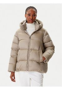 Hetrego - Hetregó Kurtka puchowa Arina 8P600 25WD02 Beżowy Regular Fit. Kolor: beżowy. Materiał: syntetyk #1