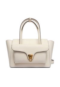 Coccinelle Torebka T8A Coccinelledouble Beat E1 T8A 18 02 01 Écru. Materiał: skórzane #8