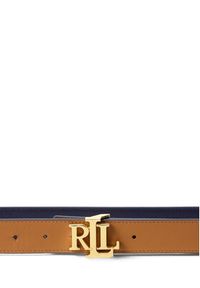 Lauren Ralph Lauren - LAUREN RALPH LAUREN Pasek 412908984009 Brązowy. Kolor: brązowy. Materiał: skóra #3