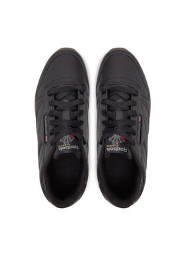 Reebok Sneakersy Classic Leather GZ6093 Czarny. Kolor: czarny. Materiał: skóra. Model: Reebok Classic
