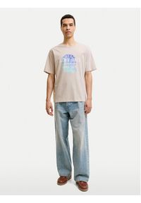 Jack & Jones T-Shirt Gradient Print 12288094 Szary Regular Fit. Kolor: szary. Materiał: bawełna. Wzór: nadruk, gradientowy #8