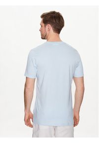 Lindbergh T-Shirt 30-400220 Błękitny Relaxed Fit. Kolor: niebieski. Materiał: bawełna
