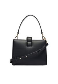 TOMMY HILFIGER - Tommy Hilfiger Torebka Th Heritage Mini Satchel AW0AW18286 Czarny. Kolor: czarny. Materiał: skórzane #4