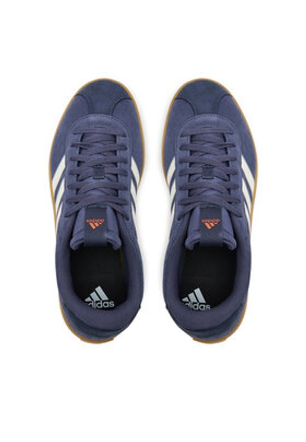 Adidas - adidas Sneakersy VL Court 3.0 JP5289 Granatowy. Kolor: niebieski. Materiał: skóra, zamsz