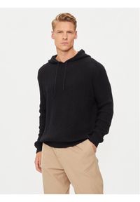 Guess Sweter M4YR09 Z3FB1 Czarny Regular Fit. Kolor: czarny. Materiał: bawełna