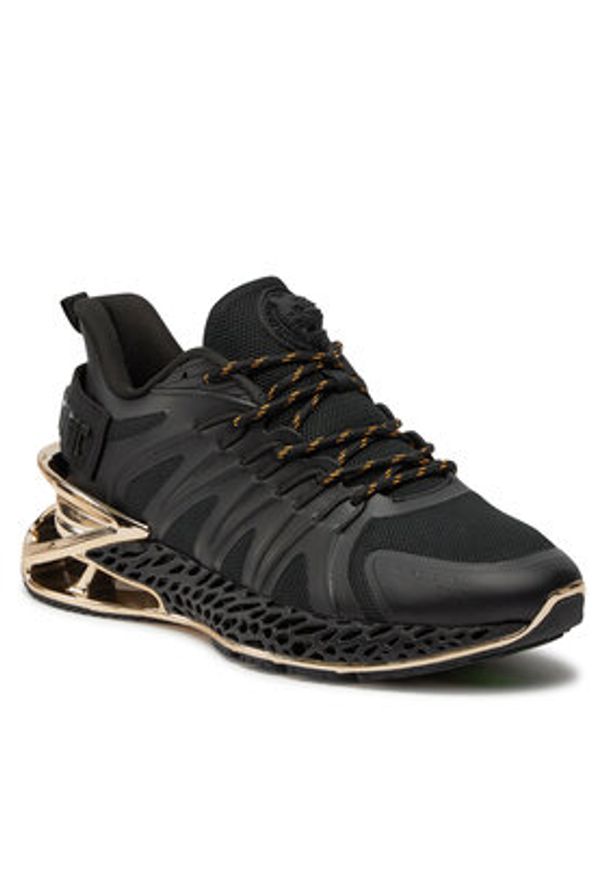Plein Sport Sneakersy Chrome Tiger Gen.X.-02 FACS USC0398 STE003N Czarny. Kolor: czarny. Materiał: materiał