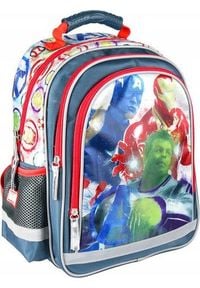 NoName - Plecak szkolny The Avengers Wielokolorowy. Kolor: wielokolorowy. Wzór: motyw z bajki #1