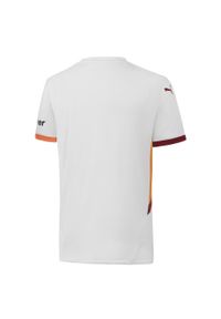 Puma - Męska koszulka wyjazdowa Galatasaray SK 24/25 PUMA White Red Rhythm. Kolor: czerwony, wielokolorowy, biały