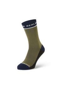 SEALSKINZ - Skarpetki Sealskinz Foxley Active. Kolor: zielony. Materiał: nylon. Sport: kolarstwo