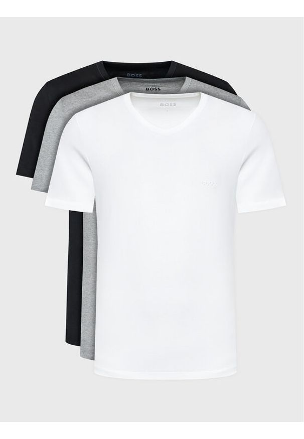 BOSS Komplet t-shirtów Classic 50475285 Kolorowy Regular Fit. Materiał: bawełna. Wzór: kolorowy
