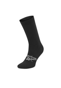 Reebok Skarpety długie Act Fo Mid Crew Sock GI0074 Czarny. Kolor: czarny. Materiał: materiał