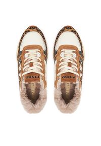Pinko - PINKO Sneakersy Zoe 01 SS0087P121 Beżowy. Kolor: beżowy. Materiał: zamsz, skóra #3