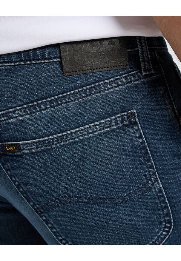 Lee - LEE DAREN ZIP FLY MĘSKIE SPODNIE JEANSOWE JEANSY DŻINSY HOLLAND BLUE 112355807 L707008586