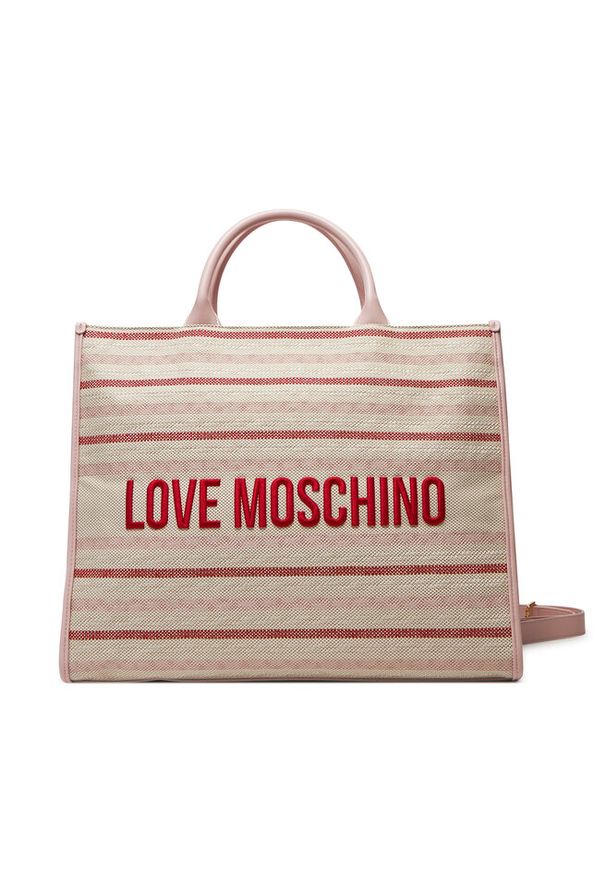 Love Moschino - Torebka LOVE MOSCHINO. Kolor: różowy