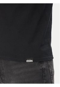 Etnies T-Shirt Puma 4130004126 Czarny Regular Fit. Kolor: czarny. Materiał: bawełna