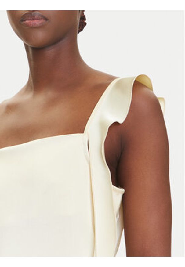 Vero Moda Sukienka koktajlowa Eloisa 10340914 Żółty Slim Fit. Kolor: żółty. Materiał: syntetyk. Styl: wizytowy