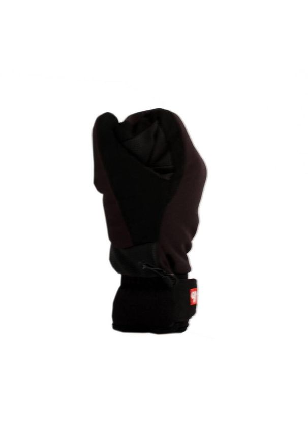 BARNETT - NBG-09 Czarne, 3-palcowe rękawice zimowe i narciarskie typu softshell. Kolor: czarny. Materiał: softshell. Sezon: zima. Sport: narciarstwo