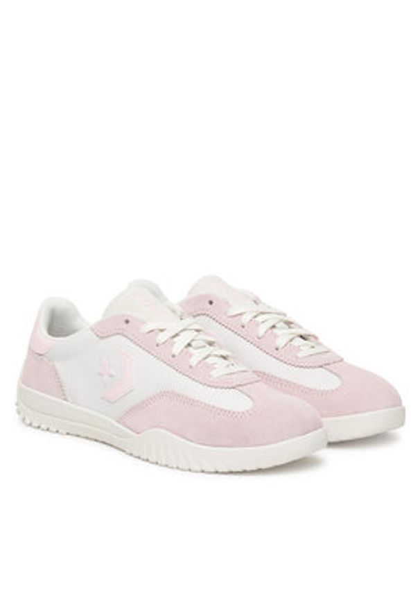 Converse Sneakersy Run Star Trainer A15069C Różowy. Kolor: różowy. Materiał: skóra, zamsz. Sport: bieganie