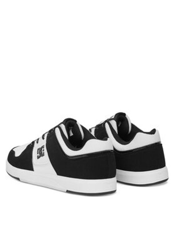 DC Shoes Sneakersy CURE ADYS400073-HLC Biały. Kolor: biały. Materiał: skóra