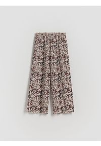 Reserved - Spodnie we wzory - wielobarwny. Materiał: tkanina #1